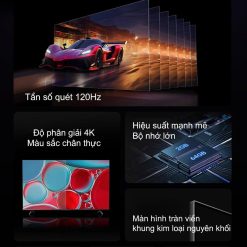 Tivi Xiaomi Redmi AI X55 55 inch 4K – Tần số 120Hz – Chính hãng