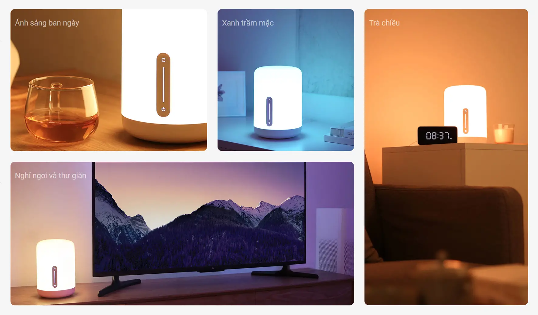 Đèn ngủ thông minh Xiaomi Mi Bedside Lamp 2 đa chế độ