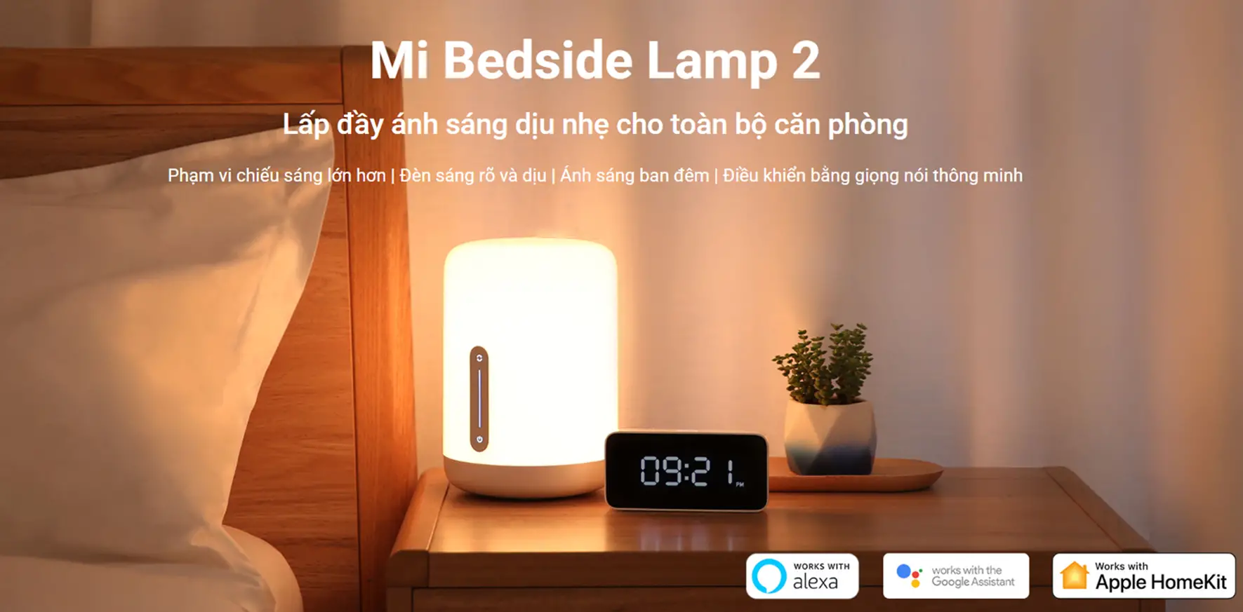 Đèn ngủ thông minh Xiaomi Mi Bedside Lamp 2