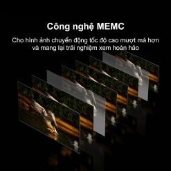 Tivi Xiaomi 55 inch A Pro Google TV QLED 2026 công nghệ memc