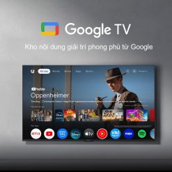 Tivi Xiaomi 55 inch A Pro Google TV QLED 2026 nội dung phong phú