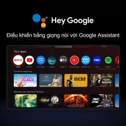 Tivi Xiaomi 55 inch A Pro Google TV QLED 2026 điều khiển giọng nói