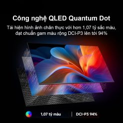 Tivi Xiaomi 55 inch A Pro Google TV QLED 2026 công nghệ qled