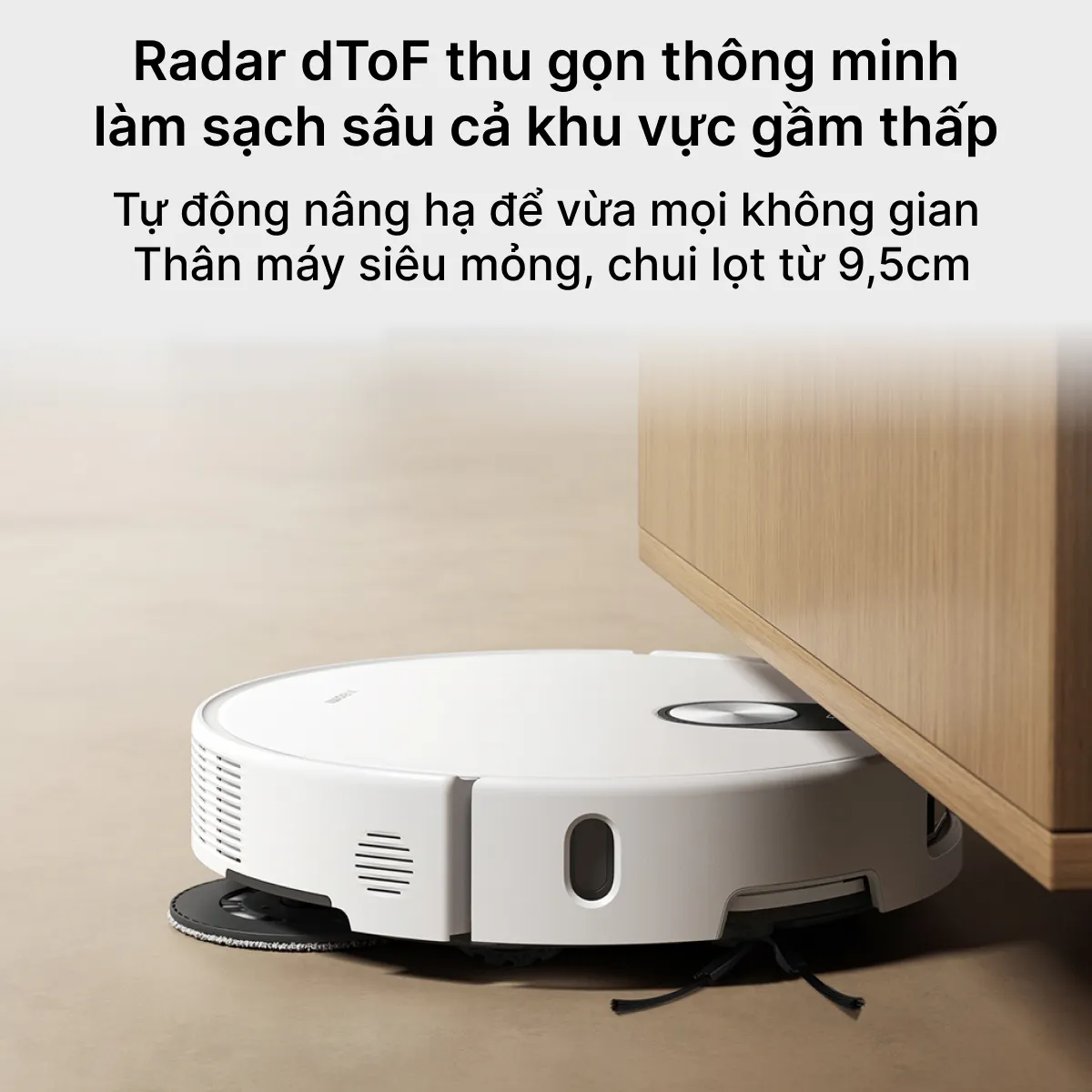 Robot hút bụi lau nhà Xiaomi Vacuum 5 Radar dToF