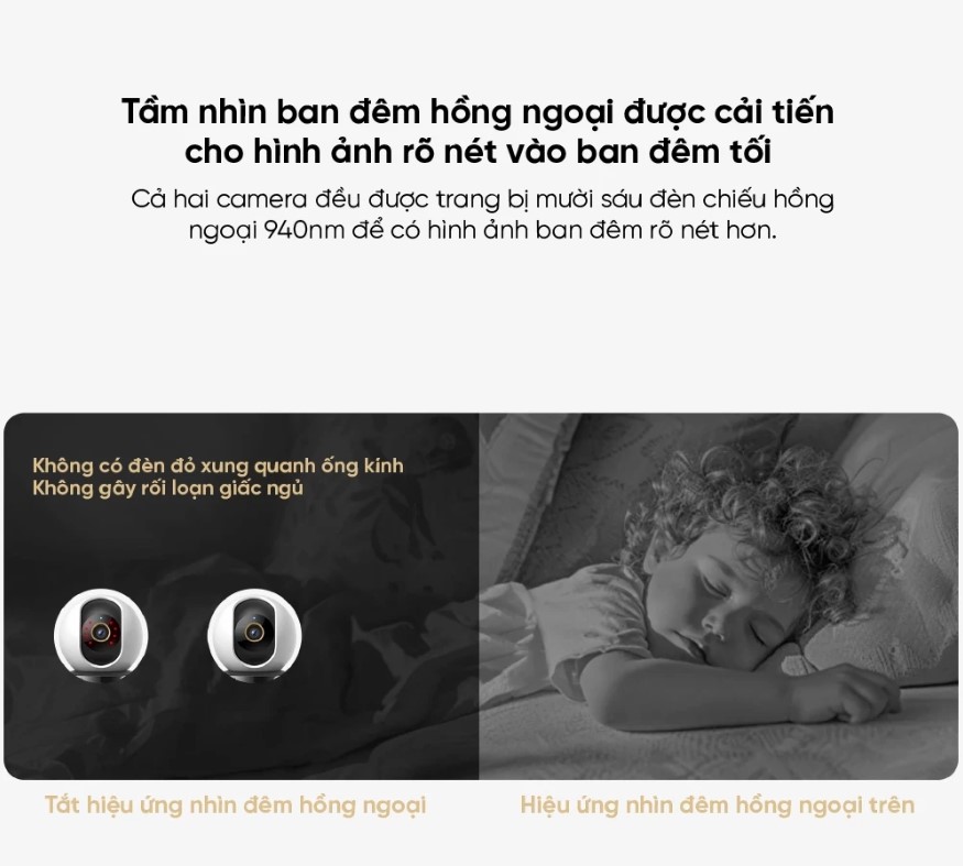 Camera IP 360 độ 4MP Xiaomi C500 Dual tầm nhìn ban đêm