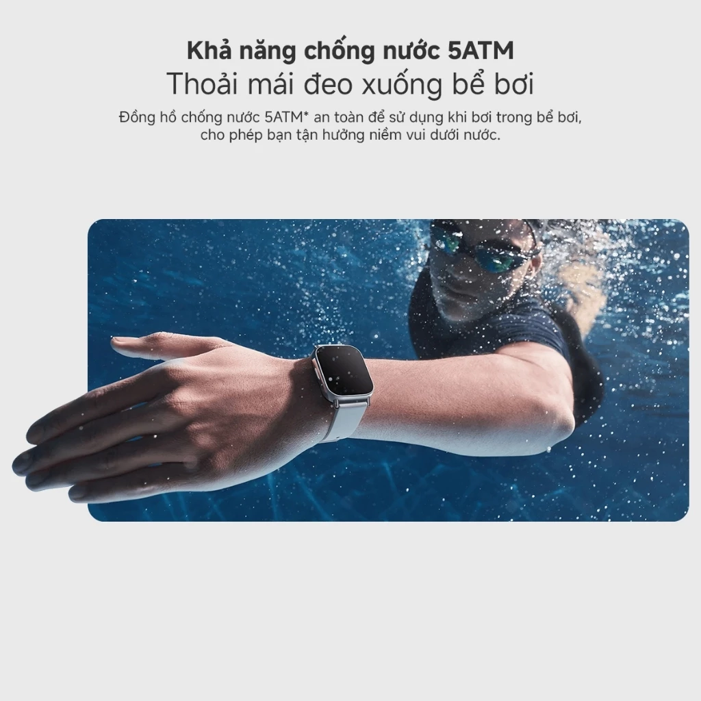Đồng hồ thông minh Xiaomi Redmi Watch 5 Lite chống nước