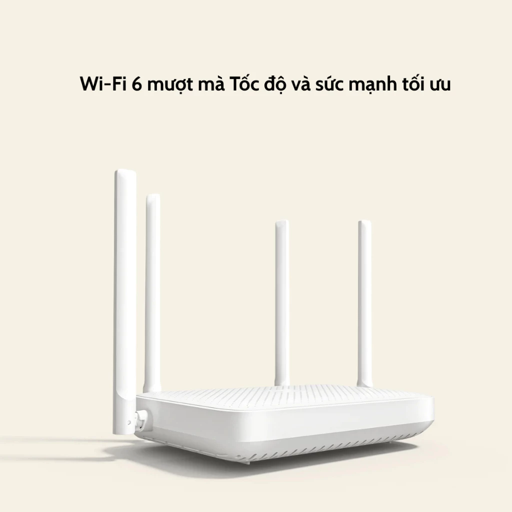 Bộ phát sóng Wifi Xiaomi Router AX1500 tốc độ mượt mà