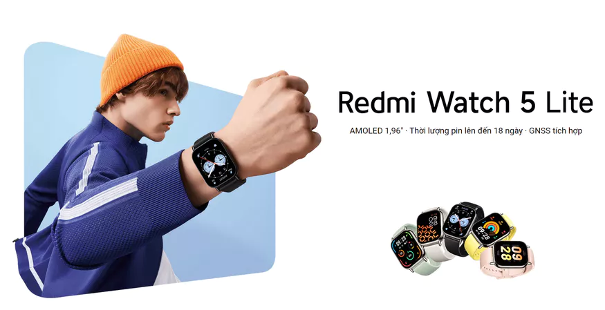 Đồng hồ thông minh Xiaomi Redmi Watch 5 Lite