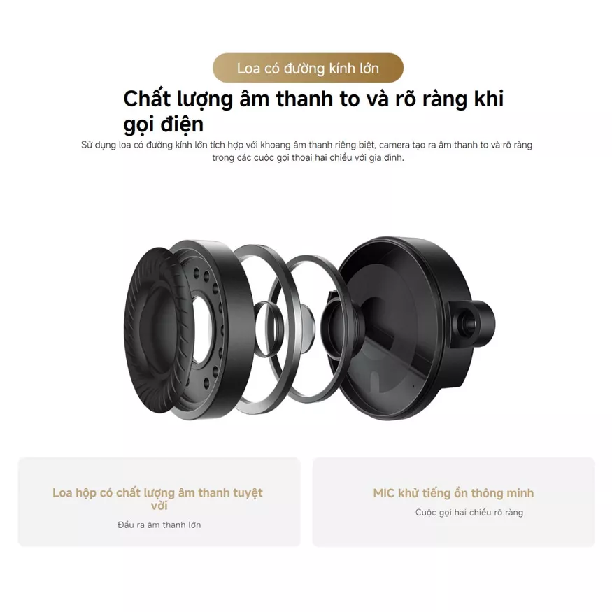 Camera an ninh Xiaomi Smart Camera C300 Dual âm thanh