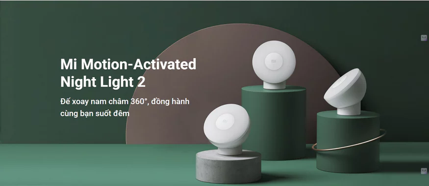 Đèn ngủ Mi Motion-Activated Night Light 2